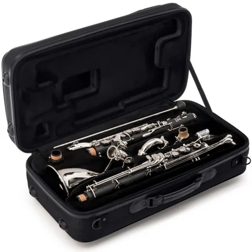Backun BCLBBALPHA-E-SKZ Bass Clarinet with Low Eb and Backpack Case - Image 7