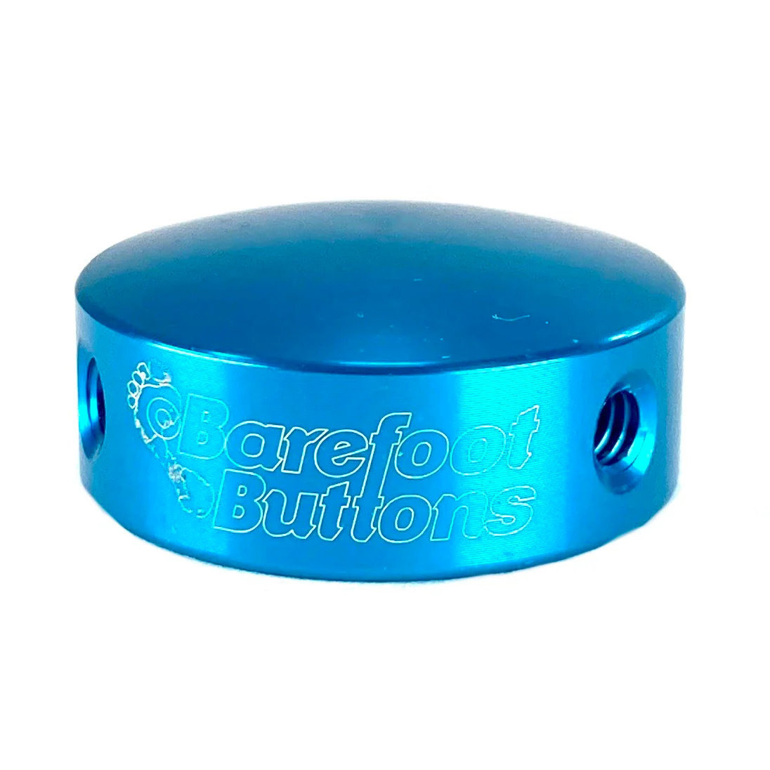 Barefoot Button 17-V1-ST-BL Pedal Button V1 3/8", Light Blue