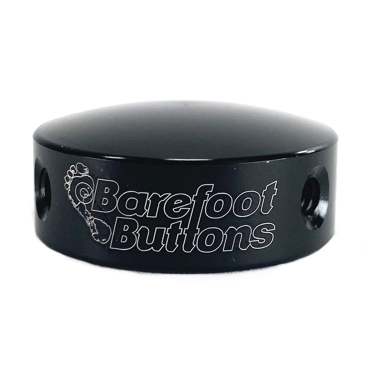 Barefoot Button 17-V1-ST-BK Pedal Button V1 3/8", Black