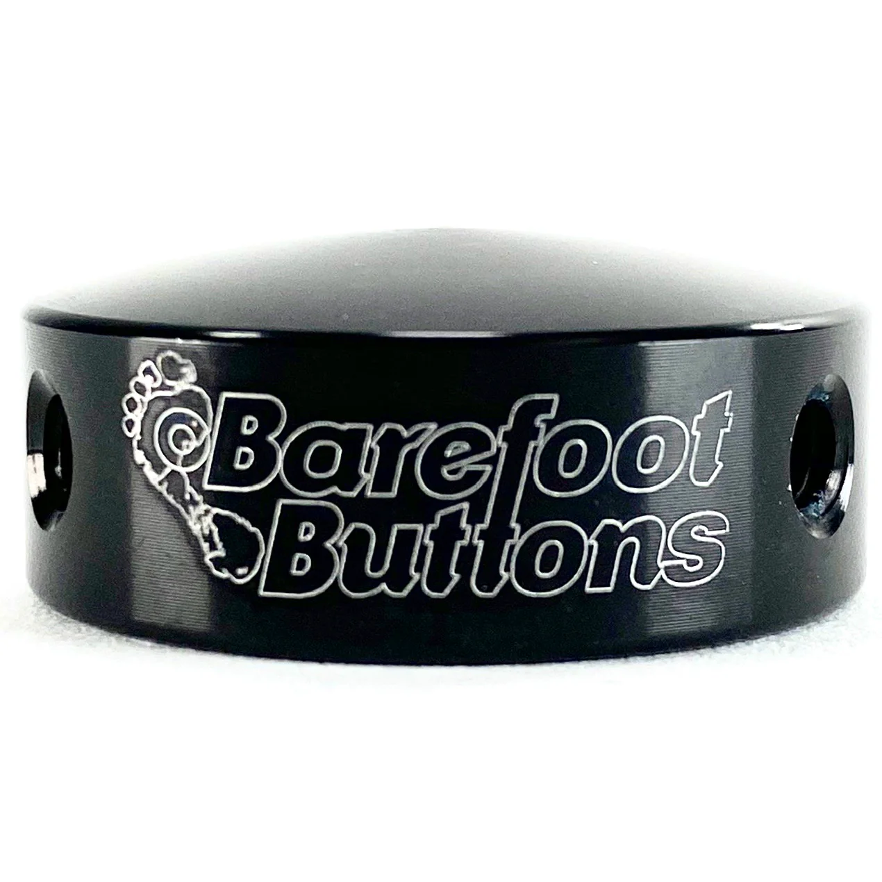 Barefoot Button 17-V2-ST-BK Pedal Button V2 5/16", Black