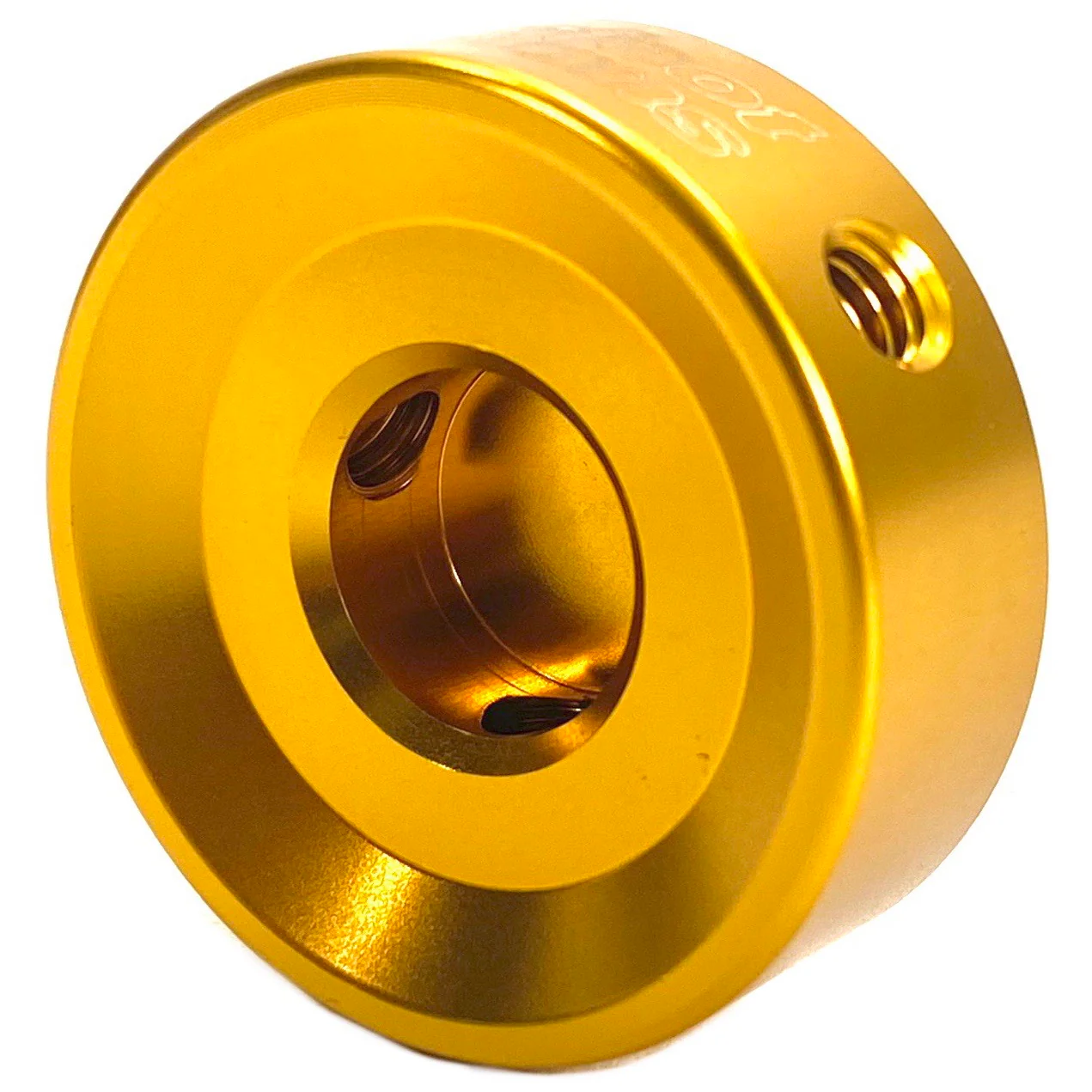 Barefoot Button 17-V1-ST-GL Pedal Button V1 3/8", Gold - Image 2