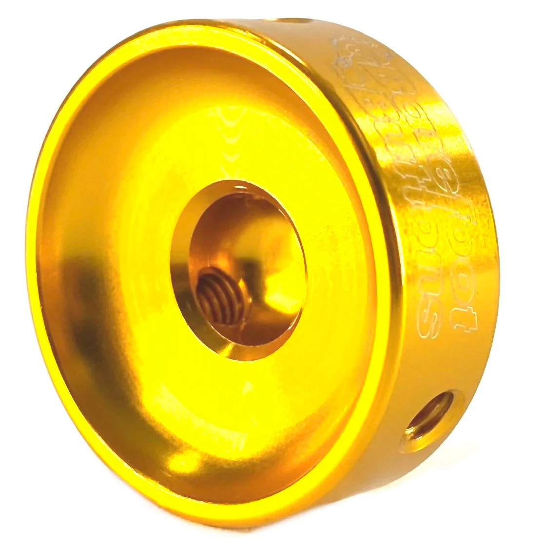 Barefoot Button 17-V2-ST-GL Pedal Button V2 5/16", Gold - Image 2