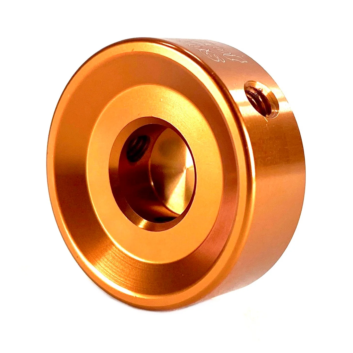 Barefoot Button 17-V1-ST-OR Pedal Button V1 3/8", Orange - Image 2