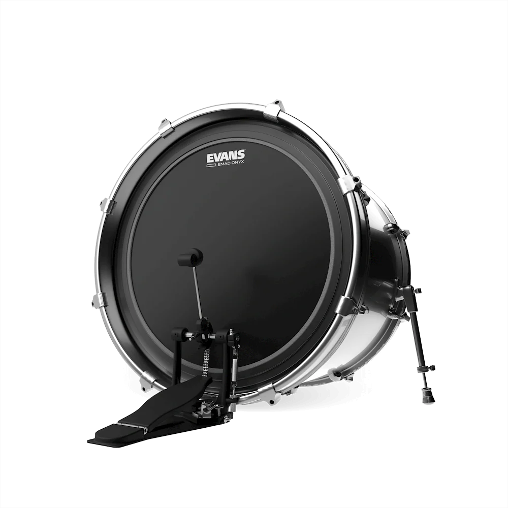 Evans BD22EMADONX 22" Onyx EMAD Bass Drumhead - Image 2