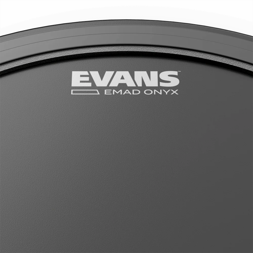 Evans BD22EMADONX 22" Onyx EMAD Bass Drumhead - Image 3