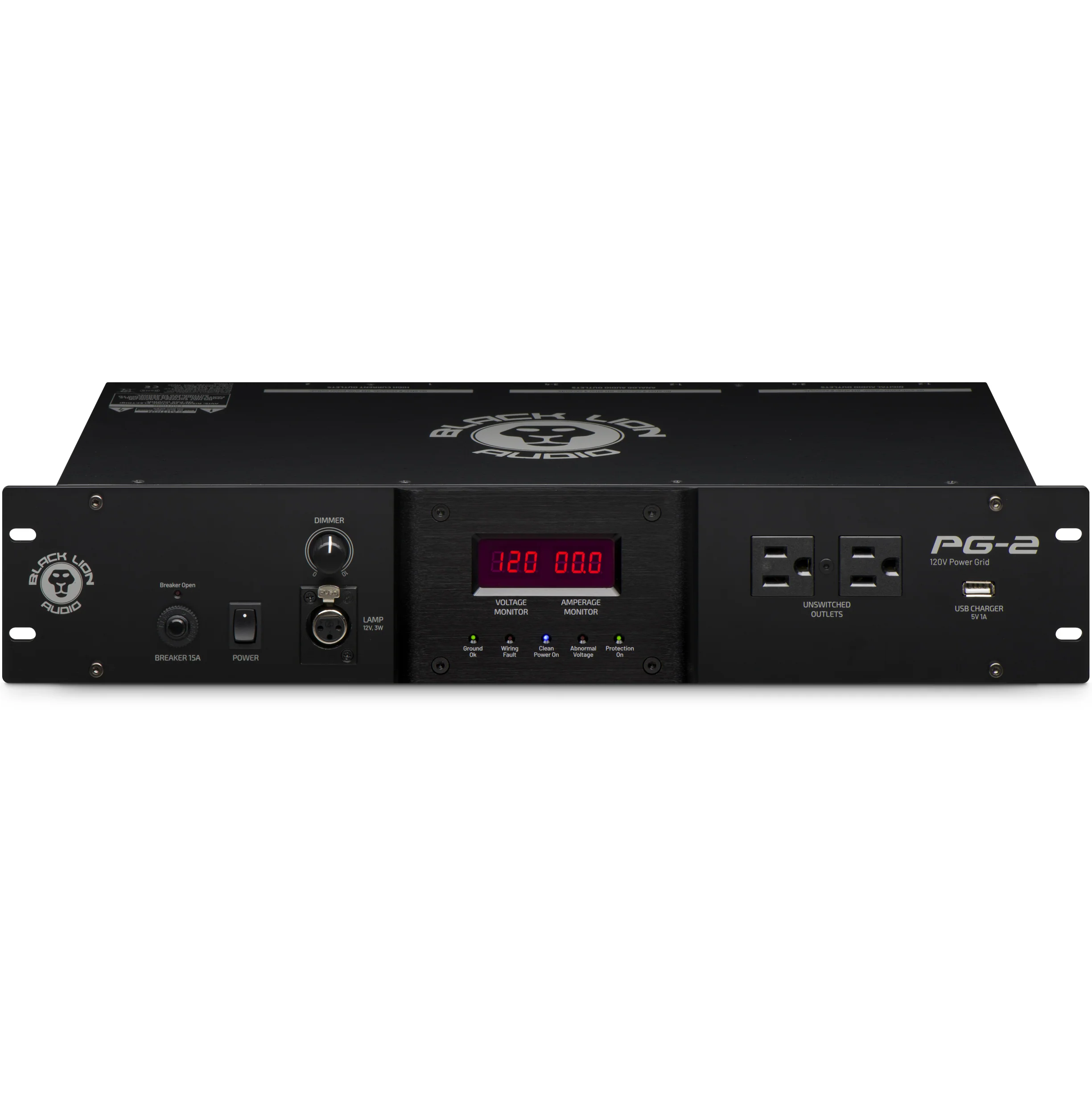 Black Lion Audio PG-2 Professional 2U Rackmount Power Conditioner - Image 2