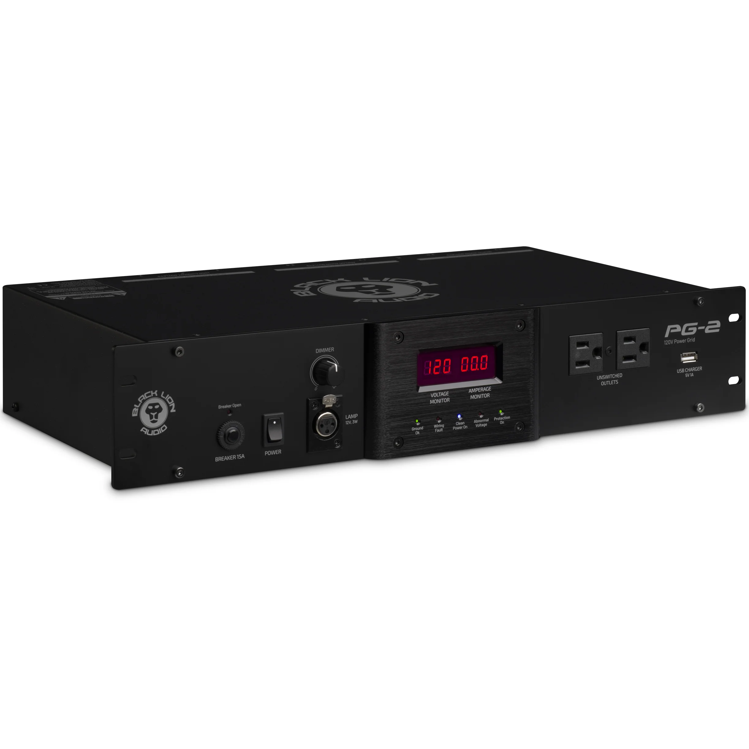Black Lion Audio PG-2 Professional 2U Rackmount Power Conditioner - Image 4