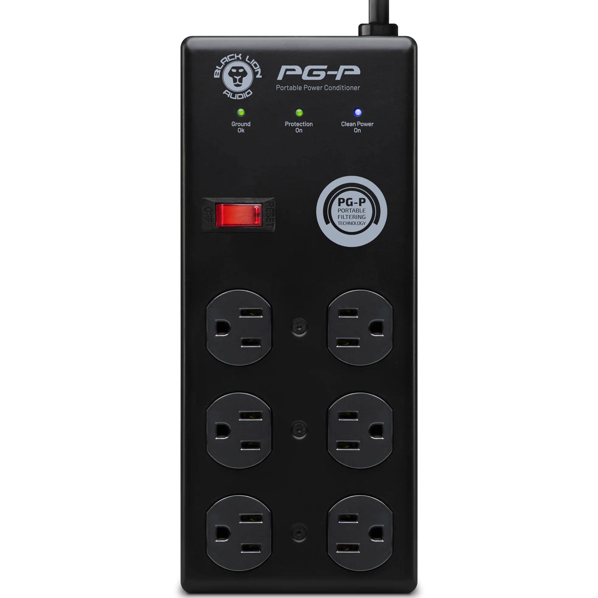 Black Lion Audio PG-P Portable 6-Outlet Studio-Grade Power Conditioner