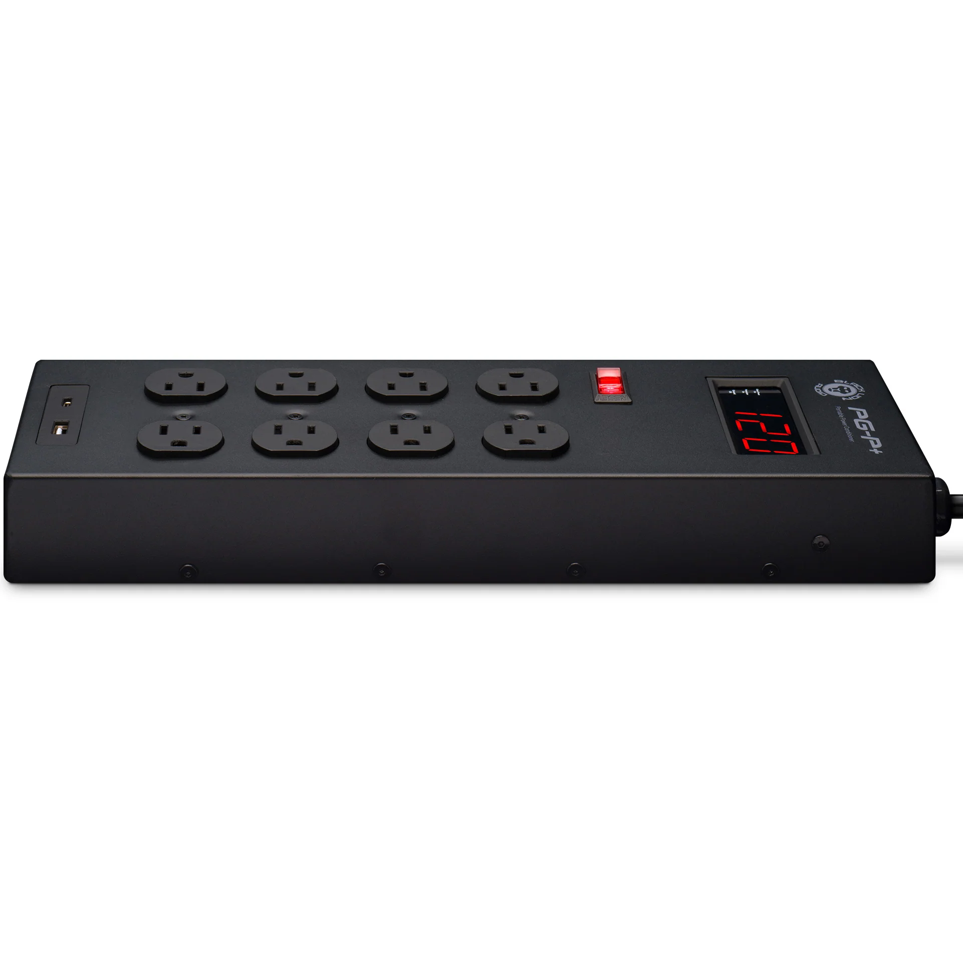 Black Lion Audio PG-P-PLUS Portable 8-Outlet Studio-Grade Power Conditioner w/ Volt Meter