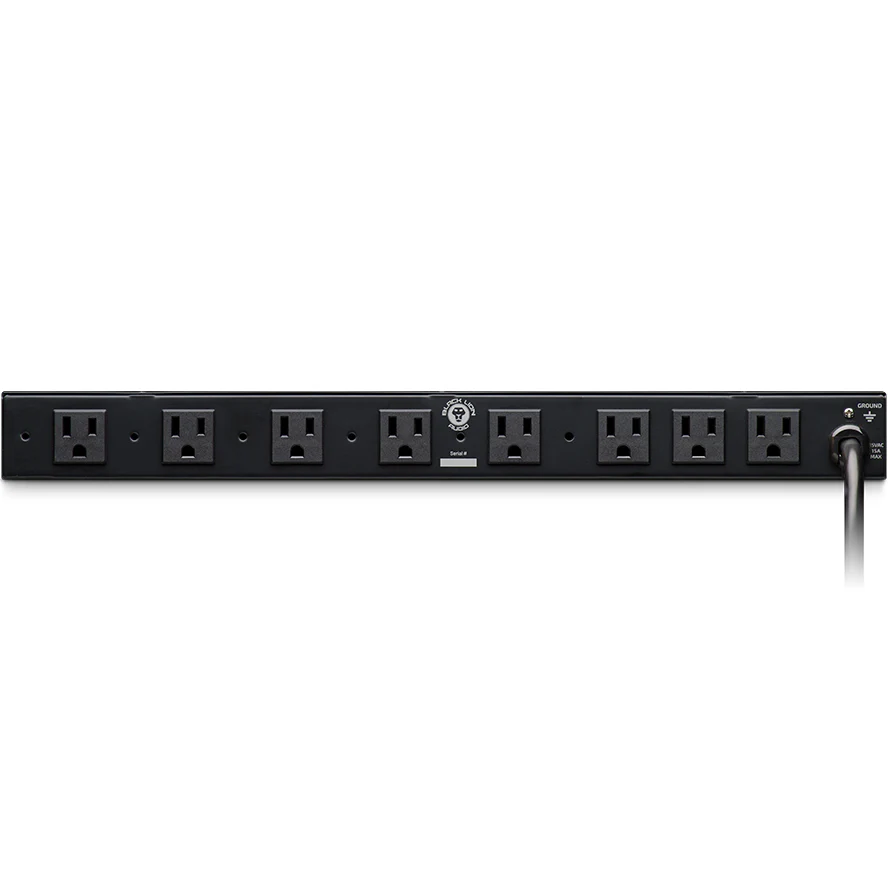 Black Lion Audio PG-XLM Rackmount Power Conditioner w/ Volt Meter and Lamps - Image 2