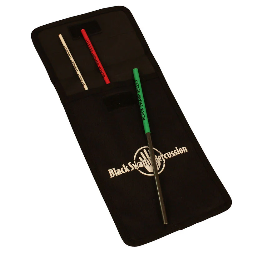 Black Swamp Percussion SET-3 Select Triangle Beaters with Case