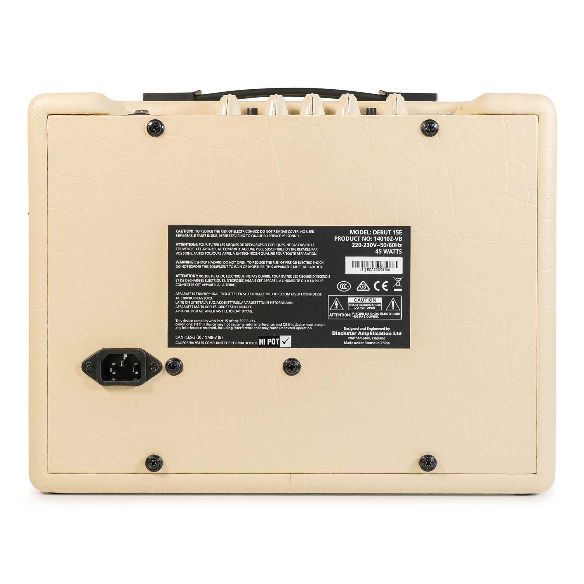 Blackstar DEBUT15E 15w Combo Practice Amp - Image 4