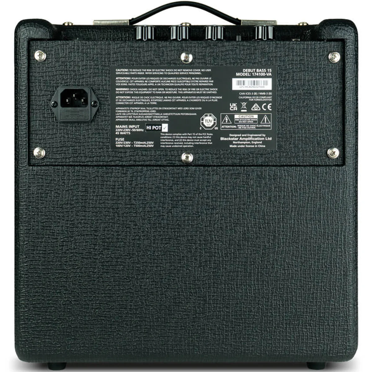 Blackstar DEBUTBASS15 15w Solid State Combo Amp - Image 2