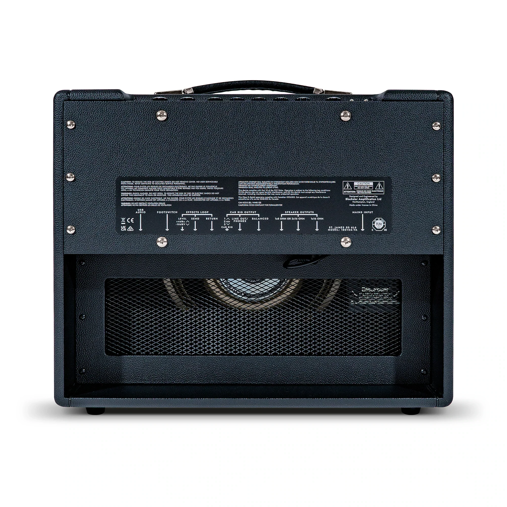 Blackstar STJ506L6C St James 50w 6L6 Combo Guitar Amp - Image 3