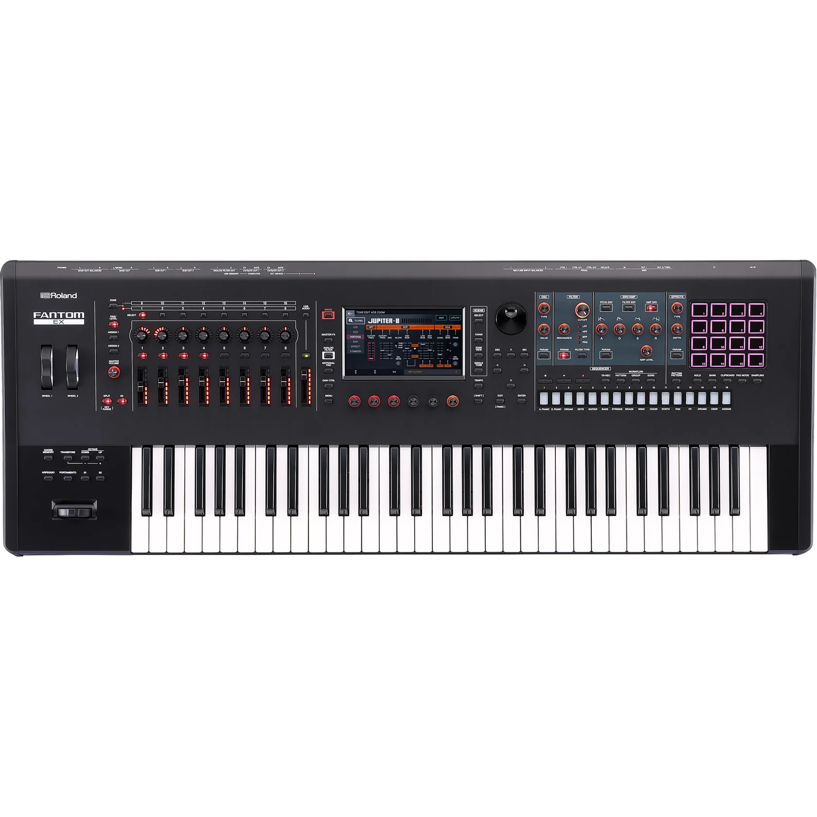 Boss FANTOM-6EX 61-Key Premier Synthesizer Keyboard w/ Synth Action