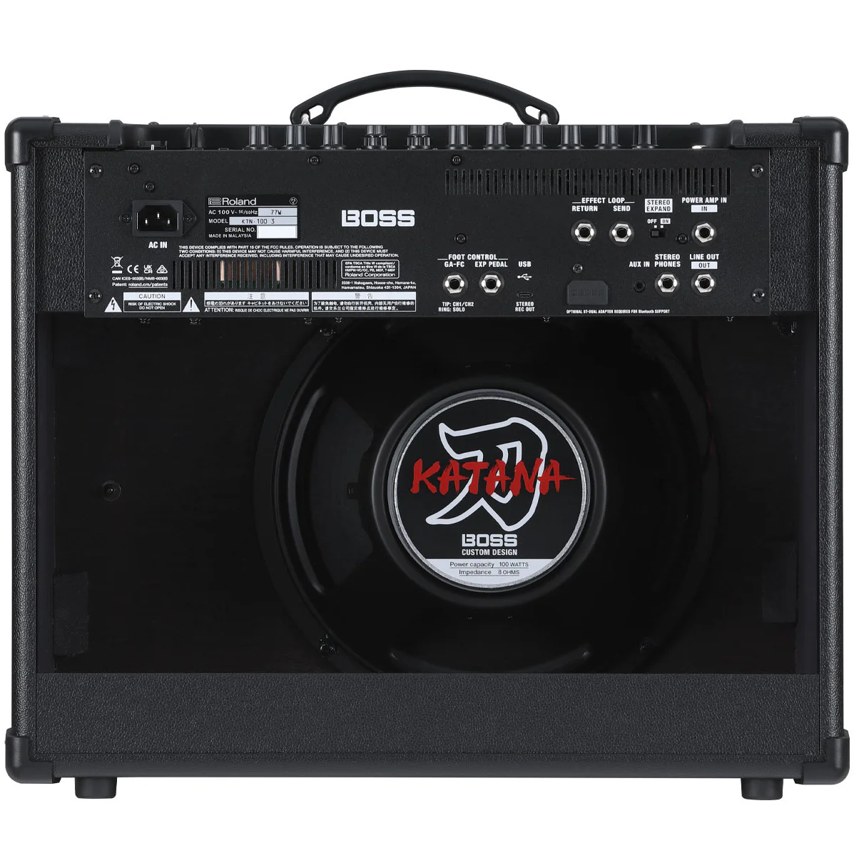 Boss KTN-100-3 Katana Gen 3 100W 1x12" Combo Guitar Amplifier - Image 2