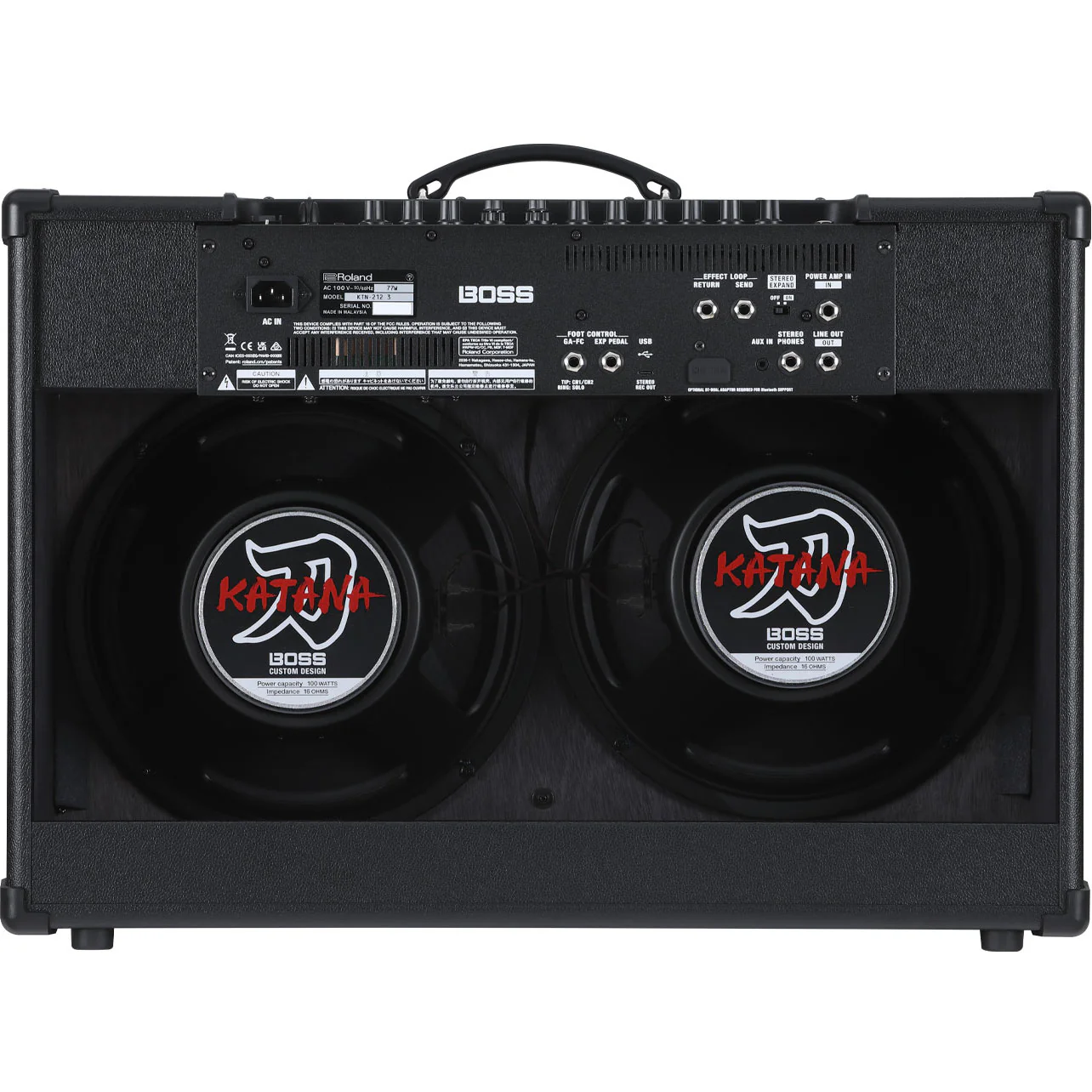 Boss KTN-212-3 Katana Gen 3 100W 2x12" Combo Guitar Amplifier - Image 2