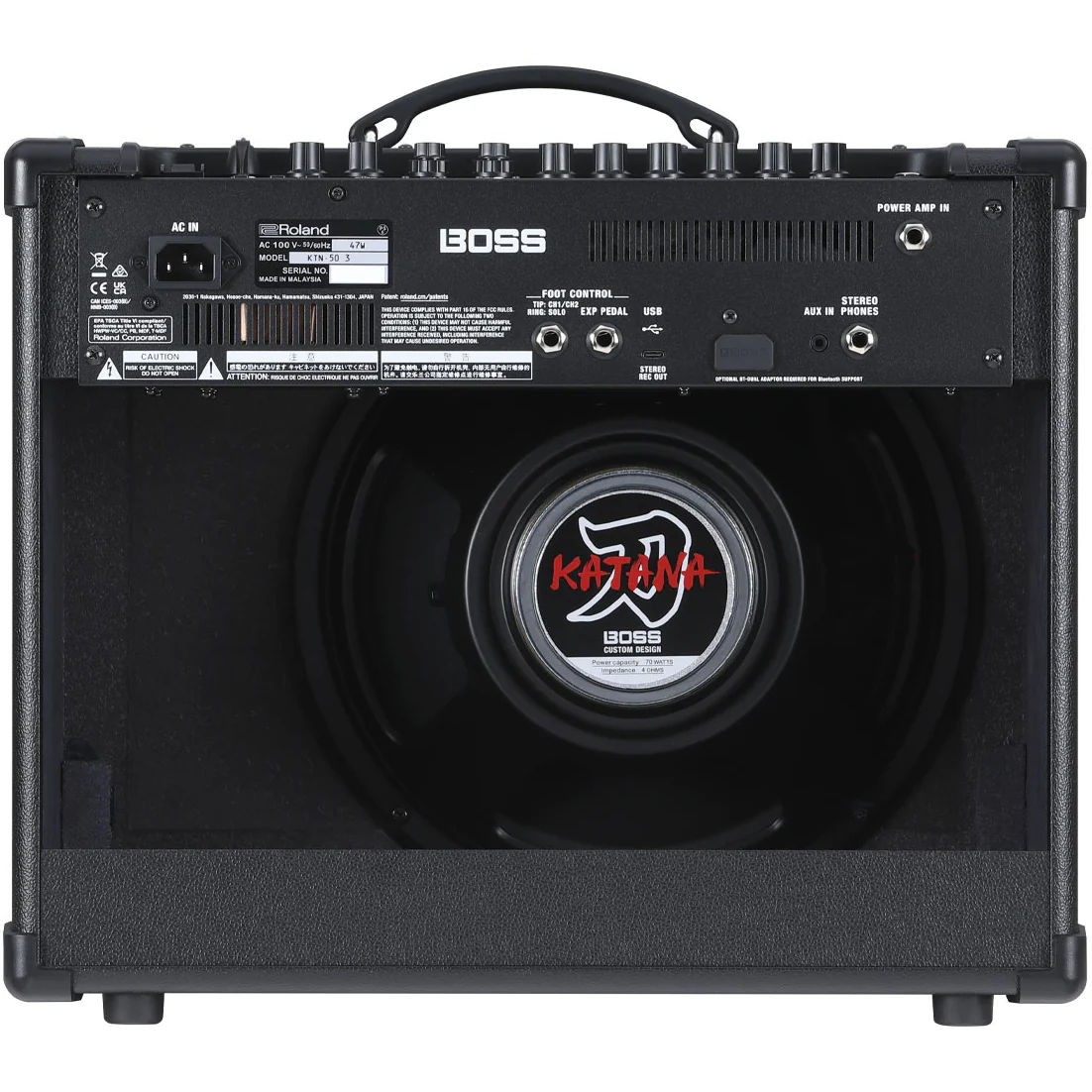 Boss KTN-50-3 Katana Gen 3 50W 1x12" Combo Guitar Amplifier - Image 2