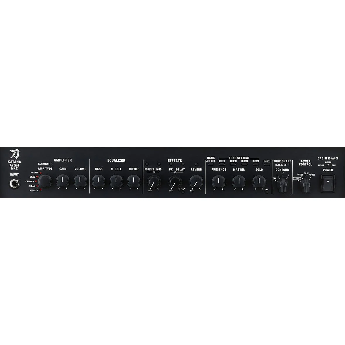 Boss KTN-ARTIST-MK2 Professional 100w Guitar Combo Amp - Image 4
