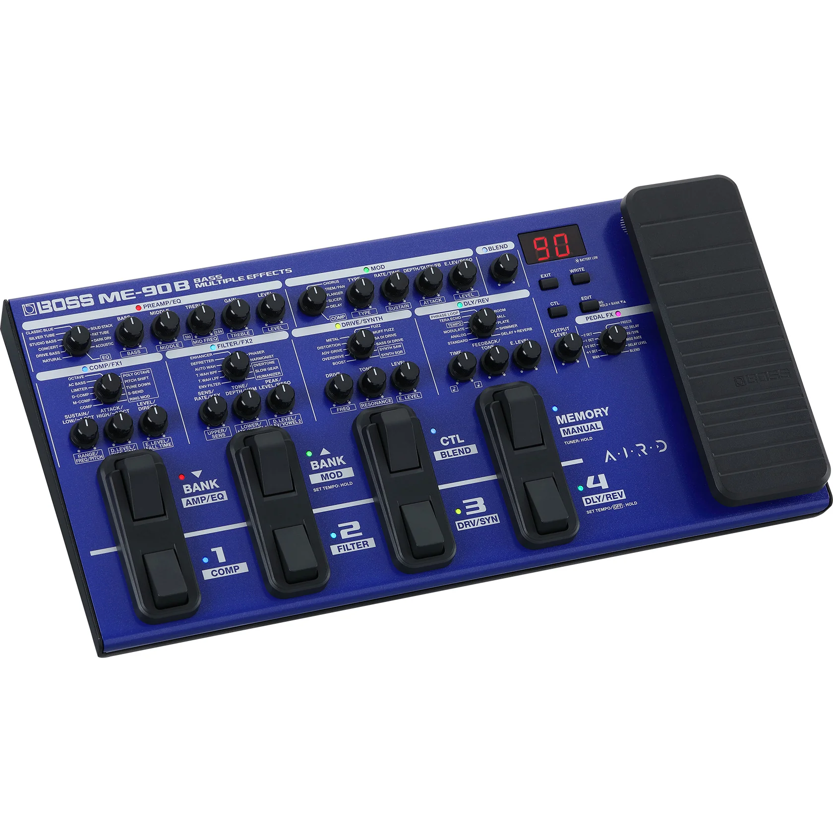 Boss ME-90B Bass Multi-Effects Pedal - Image 2