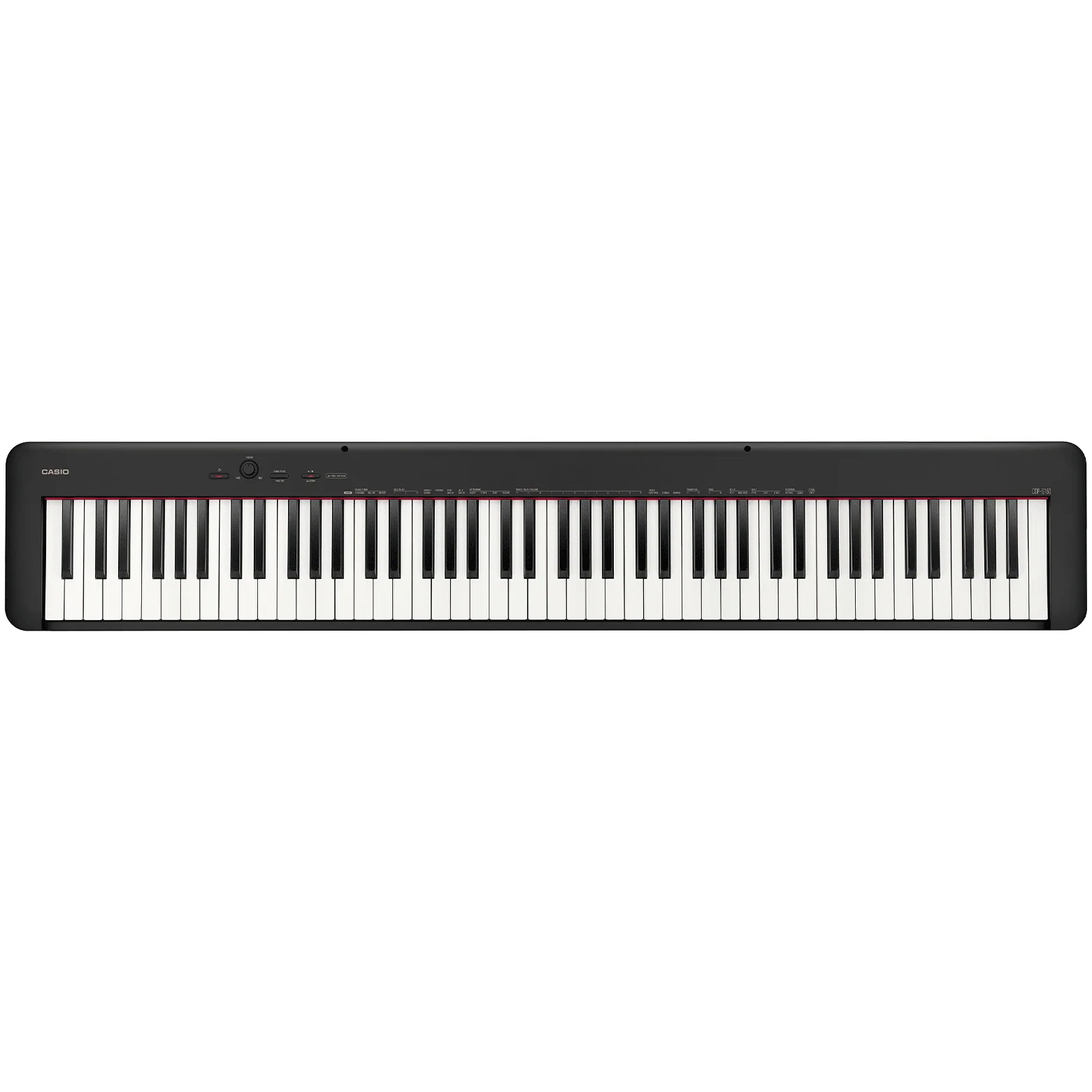 Casio CDP-S160 Compact Digital Piano, 88-key, Scaled Hammer Action Keyboard, Black