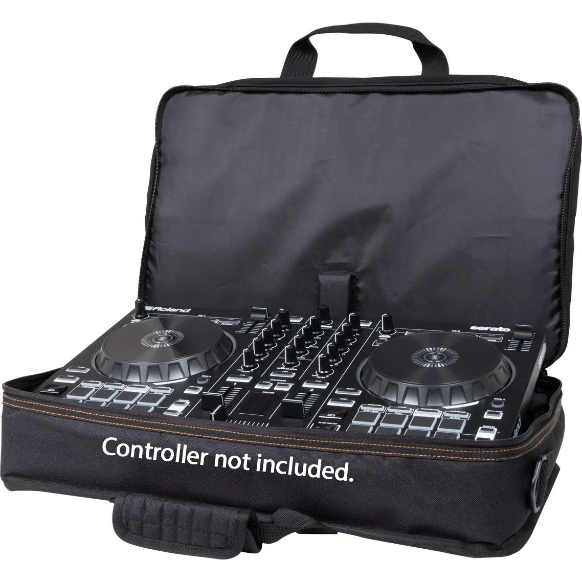 Roland CB-BDJ202 Black Series Bag for DJ-202; L 19.13" W 11.9" H 2.9" - Image 3