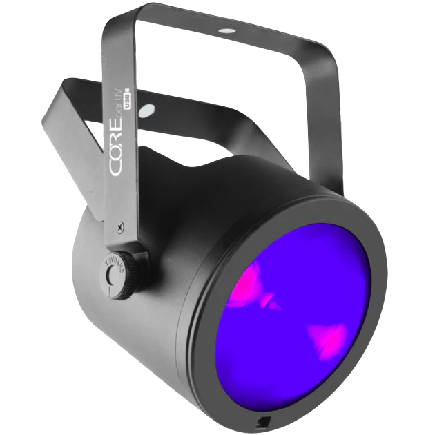 Chauvet COREPARUVUSB Compact UV Wash w/ COB (Chip-on-Board) LED technology