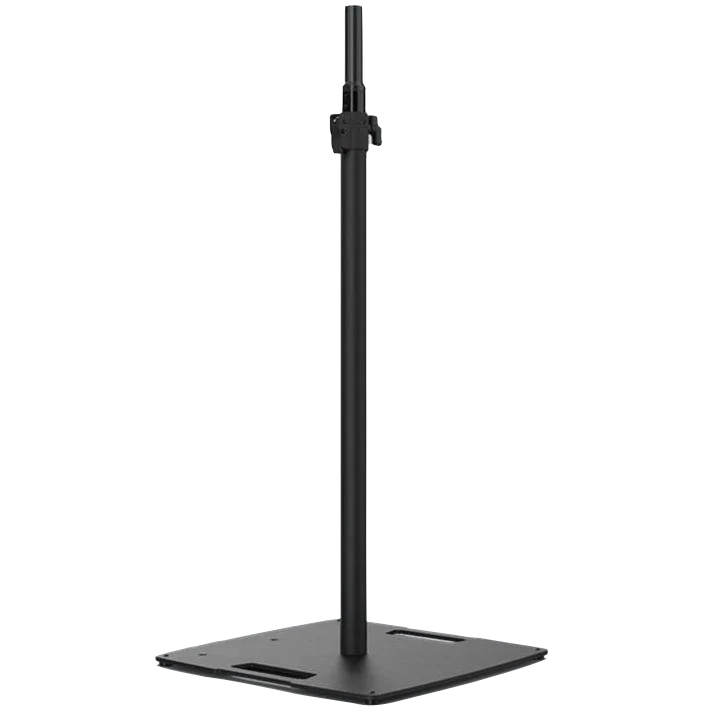 Chauvet FLEXSTAND Flatbase Speaker/Lighting Stand, Black 4.8-8ft, 150lb Load Capacity