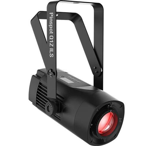 Chauvet PINSPOTQ1ZILS Pinspot Q1Z ILS Compcact Pinspot w/ 20w Quad-Color LED