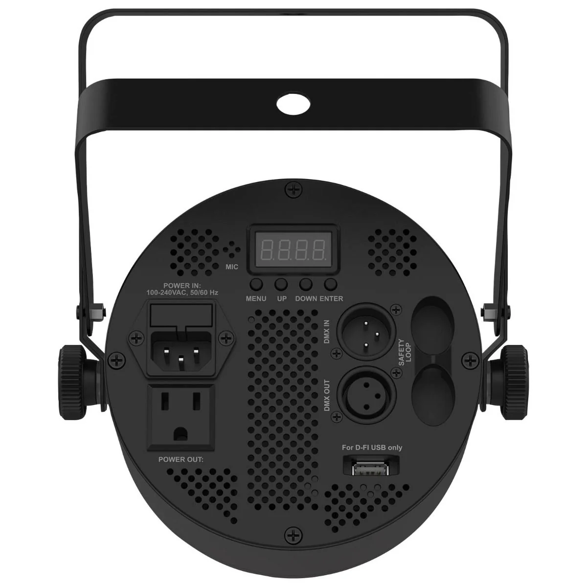 Chauvet SLIMPARH6ILS Low-Profile 6-LED PAR Light w/ RGBAW+UV and ILS - Image 3