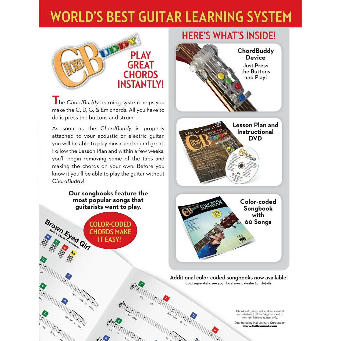 ChordBuddy CHORDBUDDY Chord Buddy w/ Book & DVD - Image 2