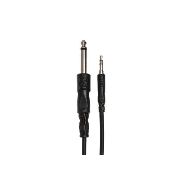 Hosa CMP-105 Mono Interconnect 1/4 in TS to 3.5mm TRS 5 ft (Loc:1G) - Image 2