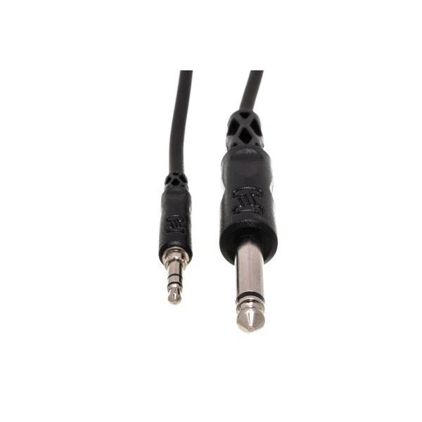 Hosa CMP-105 Mono Interconnect 1/4 in TS to 3.5mm TRS 5 ft (Loc:1G) - Image 3