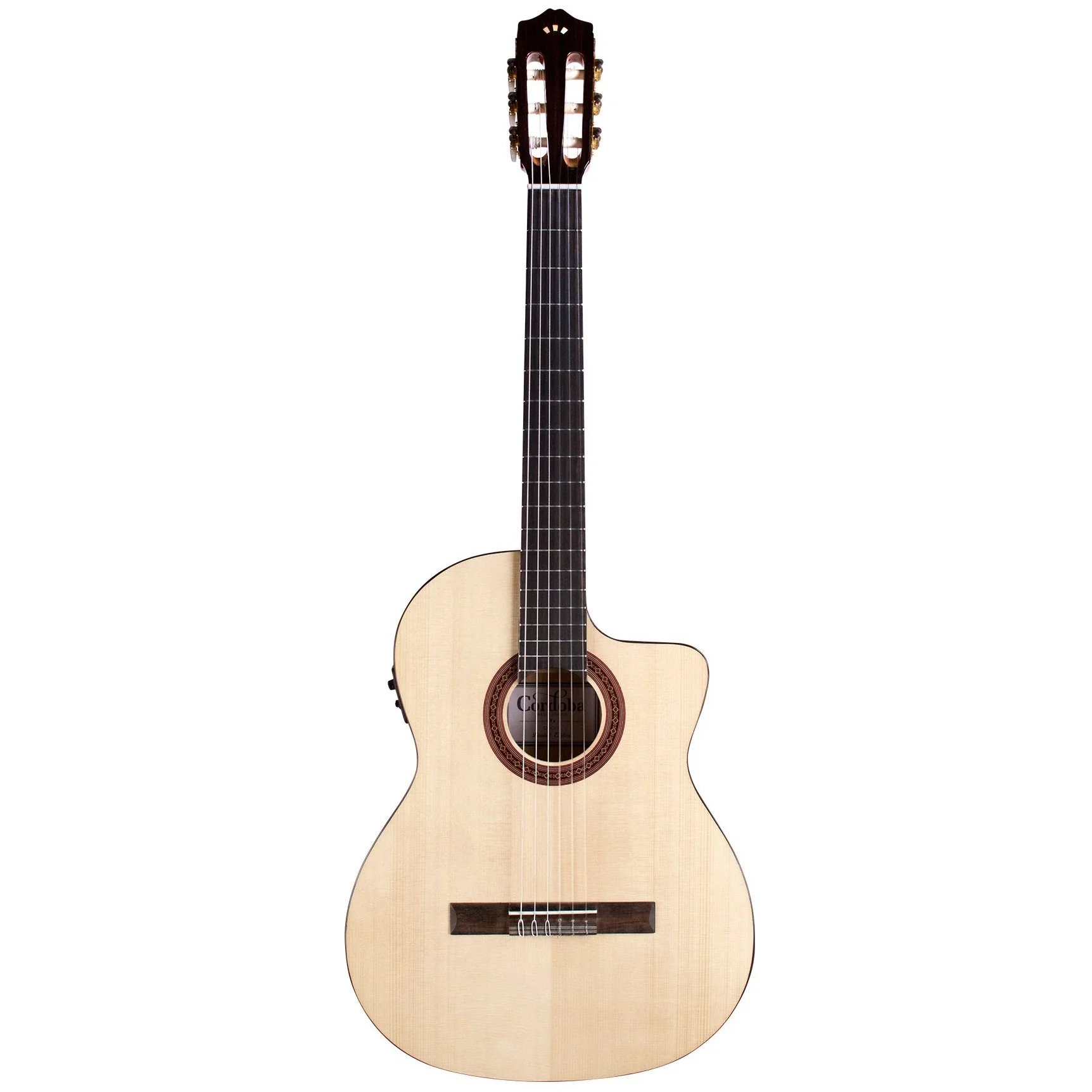 Cordoba C5-CET-LTD Limited Edition Solid Spruce Top, Spalted Maple B/S Classical Guitar