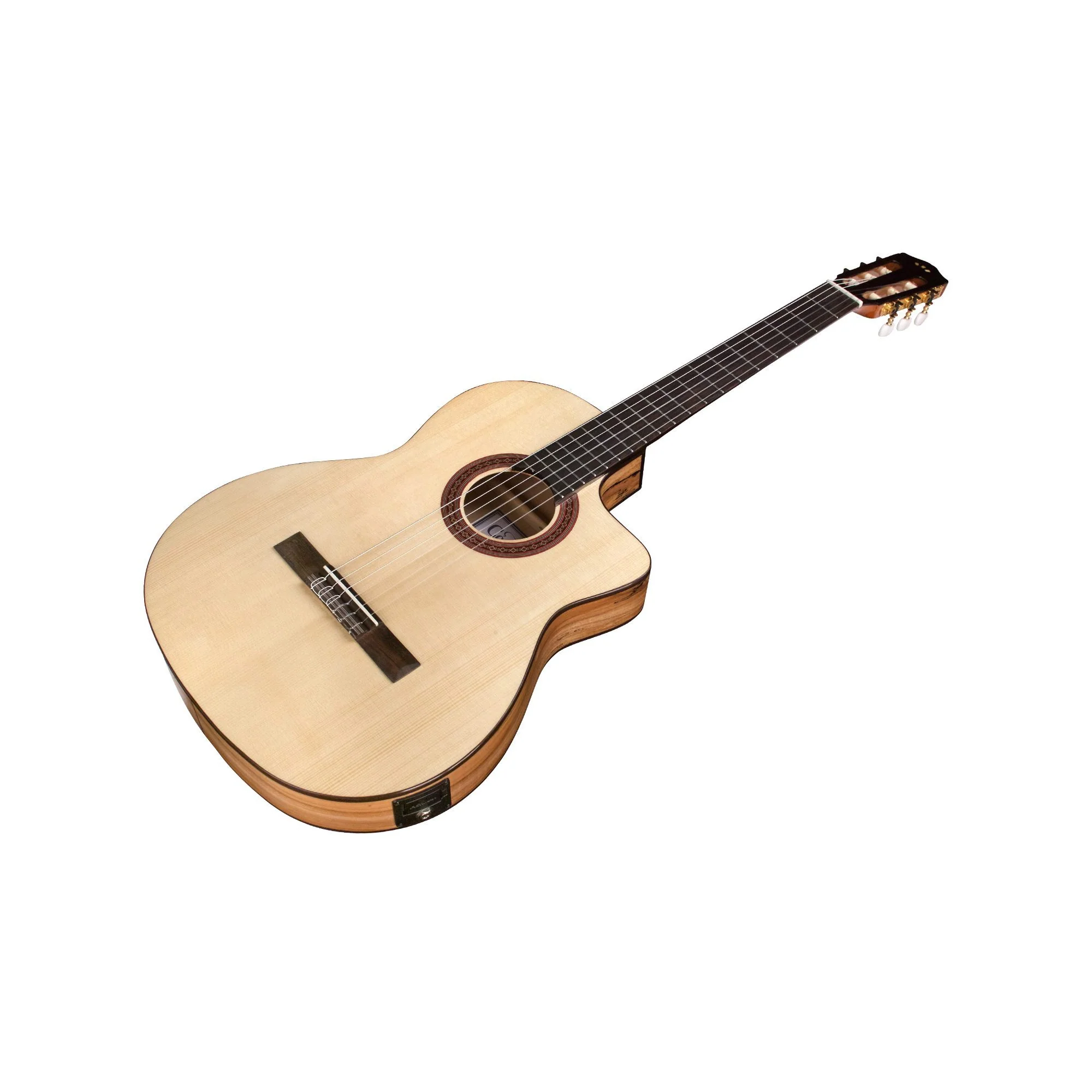 Cordoba C5-CET-LTD Limited Edition Solid Spruce Top, Spalted Maple B/S Classical Guitar - Image 3