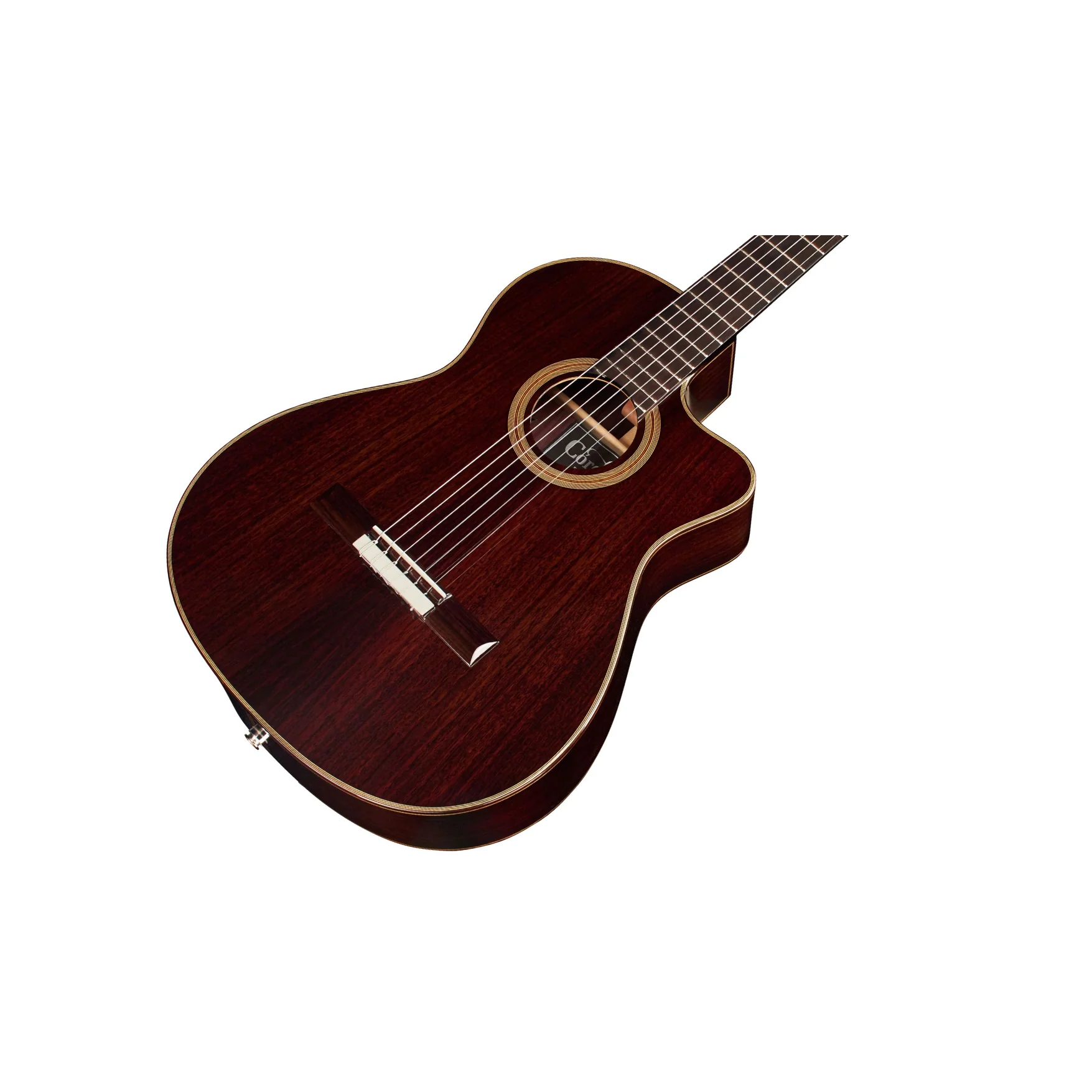 Cordoba FUSION12ROSE-II Fusion 12 Rose II Acoustic Guitar, Rosewood Veneer Spruce Top, Rosewood b/s, Electronics - Image 3