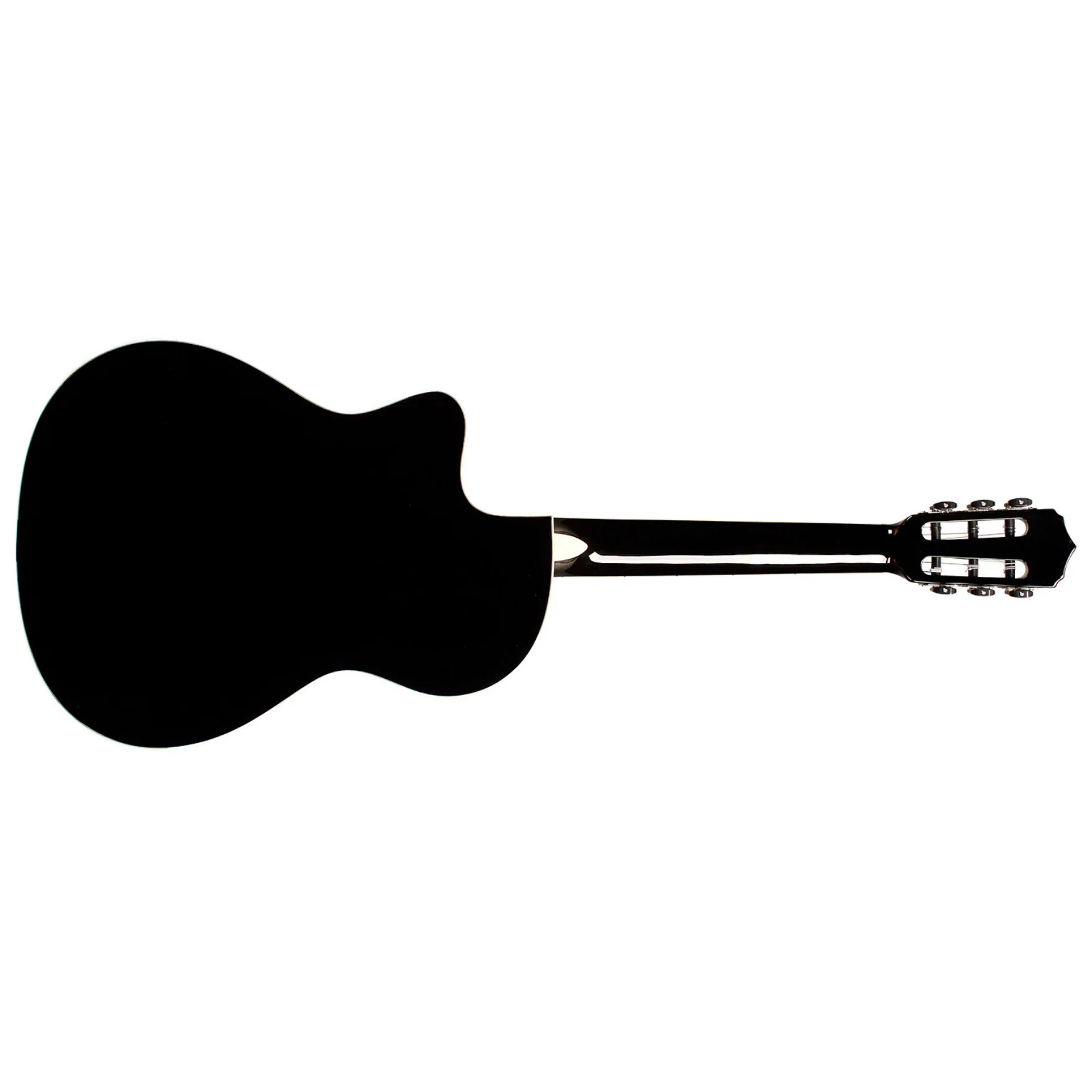 Cordoba FUSION5-BLK Fusion 5 Jet Black Cutaway, Electronics - Image 2