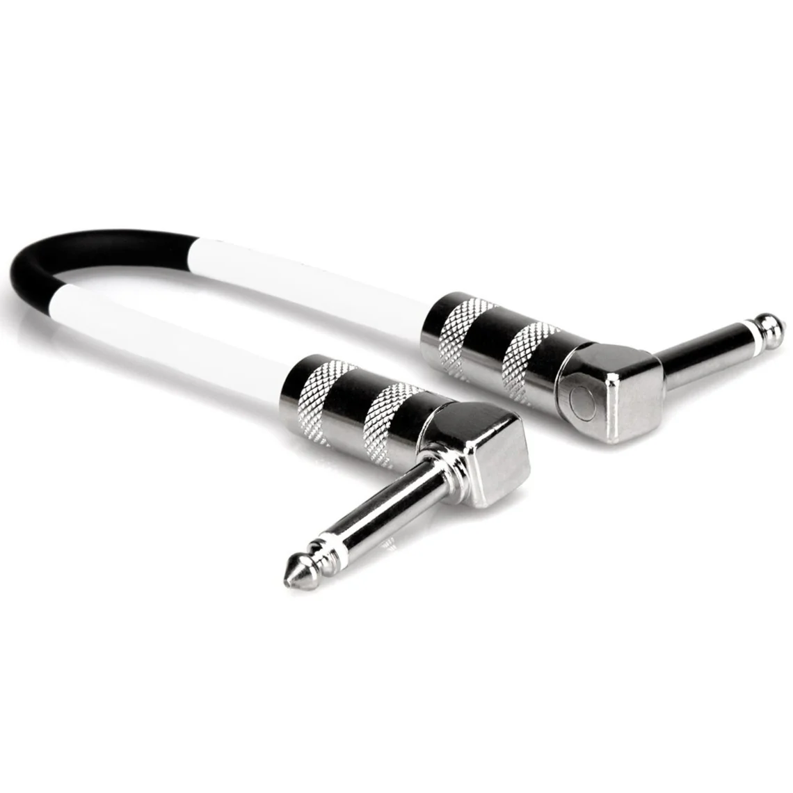 Hosa CPE-606 Guitar Patch Cable Right-angle to Same 6 in - 6-Pack (Loc:4M)