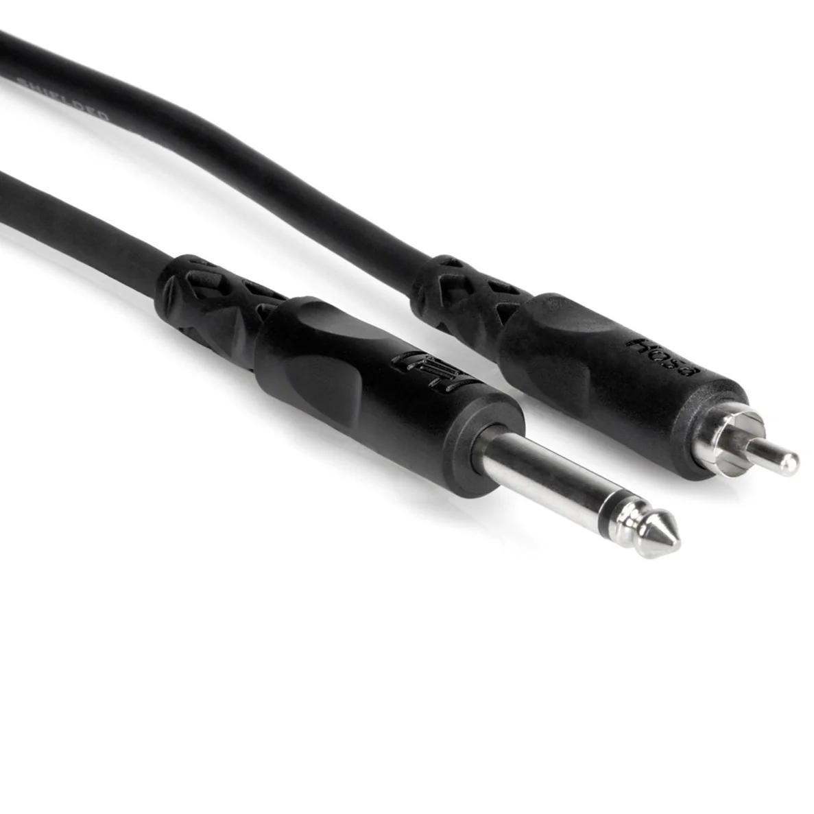 Hosa CPR-110 Unbalanced Interconnect 1/4 in TS to RCA 10 ft (Loc:1A)