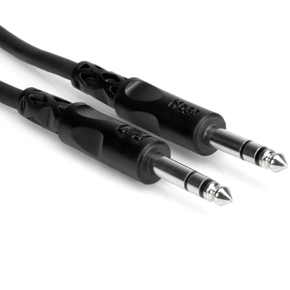 Hosa CSS-103 Balanced Interconnect 1/4 in TRS to Same 3 ft (Loc:2A)