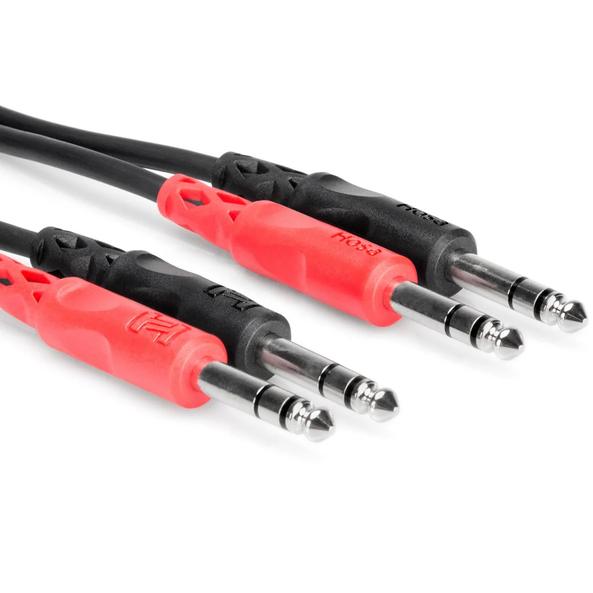 Hosa CSS-201 Stereo Interconnect Dual 1/4 in TRS to Same 3 ft (Loc:2A)