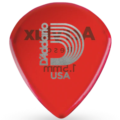 D'Addario 3AR7-03 Acrylux Reso Jazz Guitar Pick 1.5MM, 3-pack - Image 2
