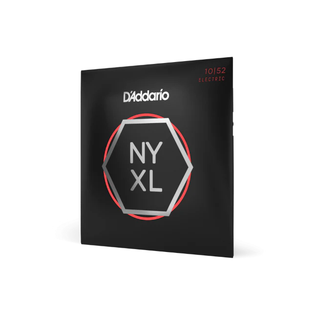 D'Addario NYXL1052 Nickel Wound Electric Guitar Strings, Light Top / Heavy Bottom, 10-52 - Image 3