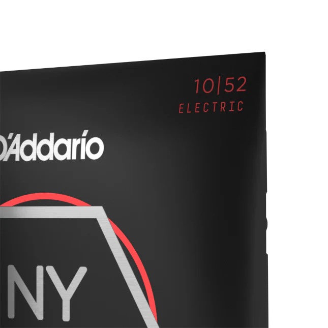 D'Addario NYXL1052 Nickel Wound Electric Guitar Strings, Light Top / Heavy Bottom, 10-52 - Image 4