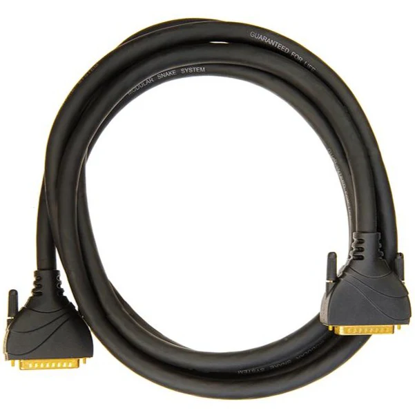 D'Addario PW-DB25MM-25 Modular Snake Core Cable (DB25 Male to Male, 25 ft.)