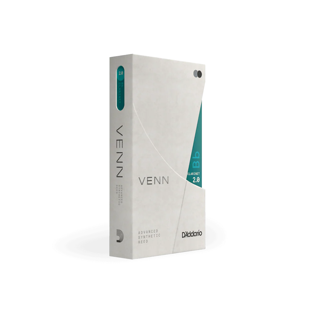 D'Addario VBB0120G2 VENN Bb Clarinet Reed, G2, Strength 2.0 - Image 3