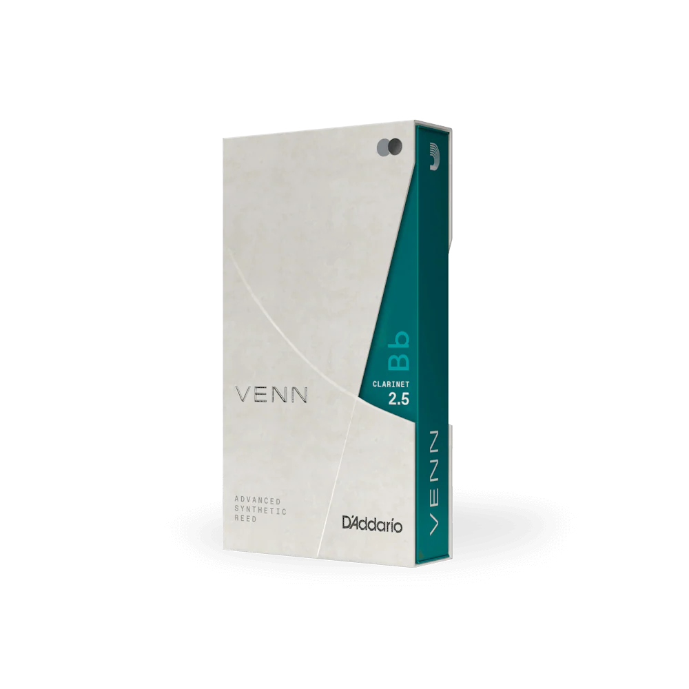 D'Addario VBB0125G2 VENN Bb Clarinet Reed, G2, Strength 2.5 - Image 7