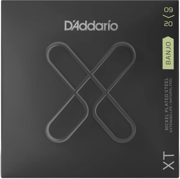 D'addario XTJ0920 XT Coated Banjo Strings, 9-20