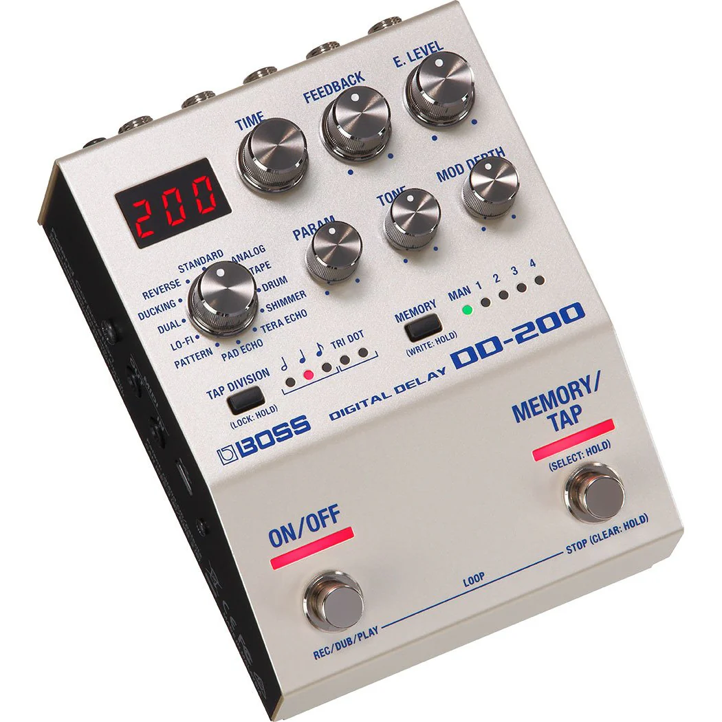 Boss DD-200 Digital Delay Effects Pedal - Image 2