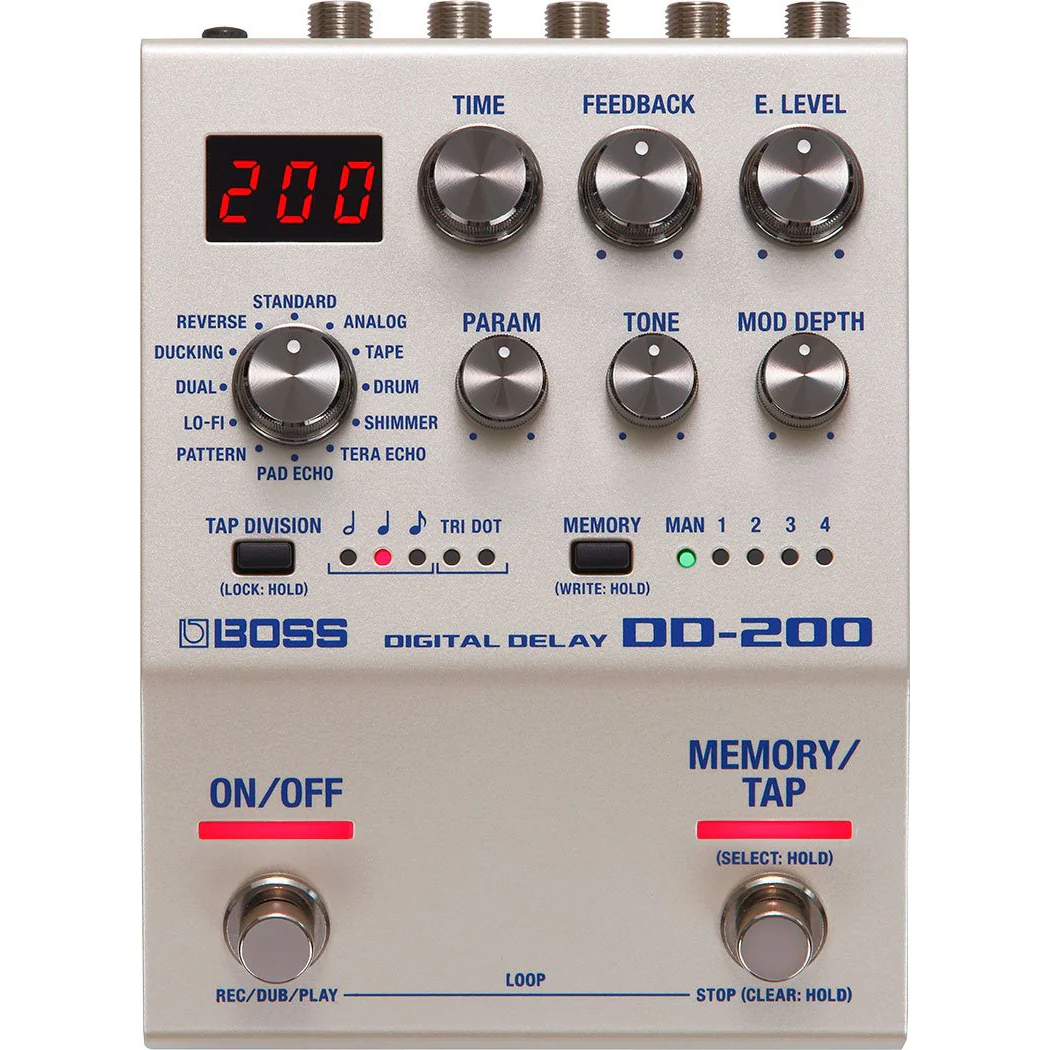 Boss DD-200 Digital Delay Effects Pedal - Image 5